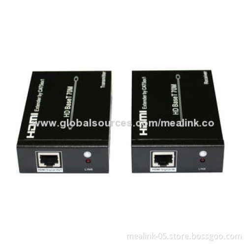 70M HD BaseT HDMI Extenders, Over Cat5e/Cat6, OEM Orders Welcomed